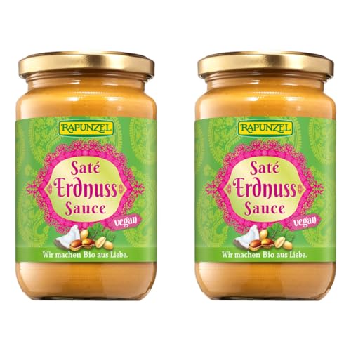 Rapunzel Bio Saté Erdnuss-Sauce (2 x 330 ml) von Rapunzel