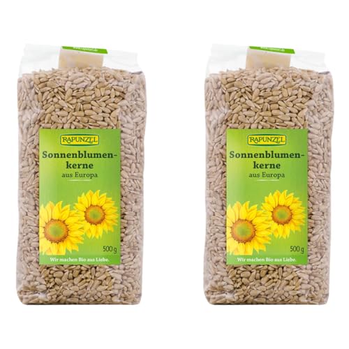 Rapunzel Bio Sonnenblumenkerne (2 x 500 gr) von Rapunzel