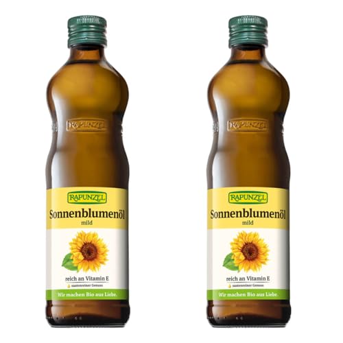 Rapunzel Bio Sonnenblumenöl mild (2 x 0,50 l) von Rapunzel