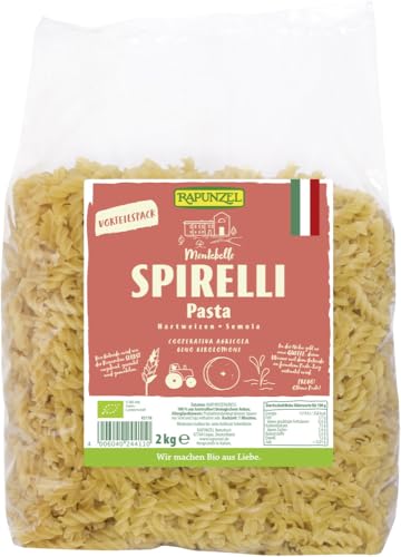 Rapunzel Bio Spirelli, Semola (6 x 2 kg) von Rapunzel