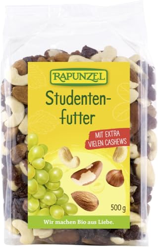 Studentenfutter 6 x 500 gr von Rapunzel