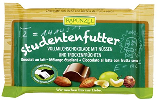 Rapunzel Bio Studentenfutter Schokolade HIH, 1er Pack (1 x 100 g) - BIO von Rapunzel