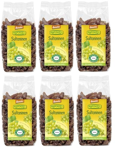 Sultaninen, Projekt, demeter 6 x 250 gr von Rapunzel