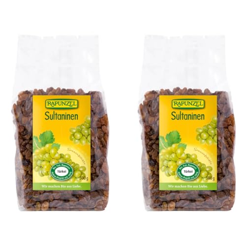 Rapunzel Sultaninen, Projekt, 2er Pack (2 x 500 g) - Bio von Rapunzel