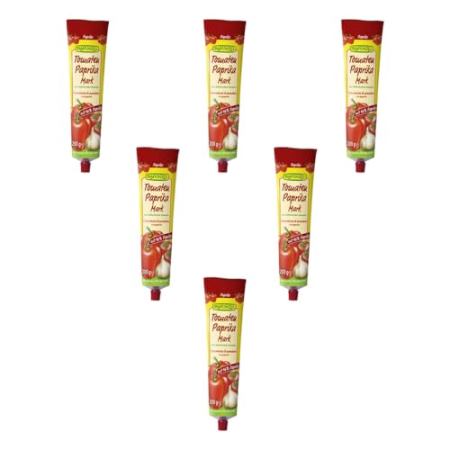 Rapunzel Bio Tomaten Paprika Mark in der Tube (6 x 200 gr) von Rapunzel