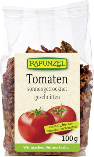 Rapunzel Bio Tomaten getrocknet, geschnitten in Würfel (6 x 100 gr) von Rapunzel