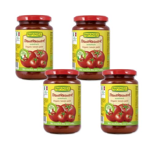 Rapunzel Bio Tomatenmark 22% Tr.M, 4er Pack (4 x 360 g) - BIO von Rapunzel