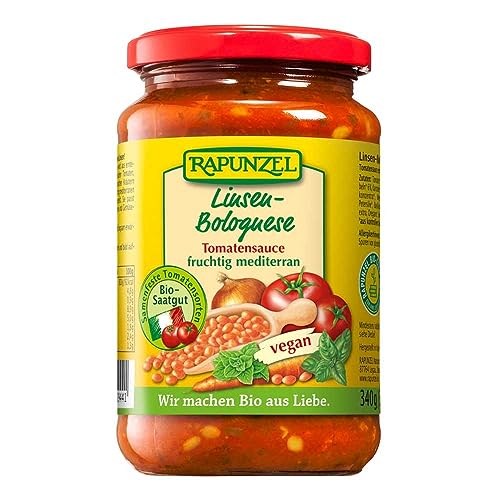 Rapunzel Bio Tomatensauce Linsen-Bolognese, vegan (2 x 325 ml) von Rapunzel