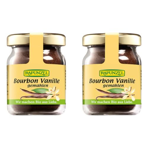 Rapunzel Bio Vanillepulver Bourbon HIH (2 x 15 gr) von Rapunzel