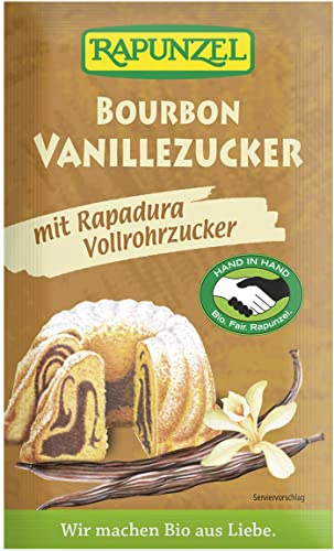 Rapunzel Bio Vanillezucker Bourbon mit Rapadura HIH (2 x 8 gr) von Rapunzel