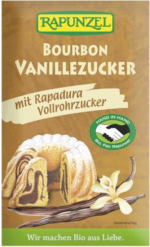 Rapunzel Bio Vanillezucker Bourbon mit Rapadura HIH (2 x 8 gr) von Rapunzel