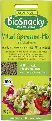 Rapunzel Vital Sprossen-Mix bioSnacky (2 x 40 gr) von Rapunzel