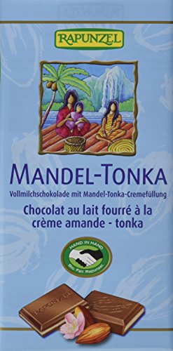 Rapunzel Bio Vollmilch Schokolade Mandel-Tonka HIH, 100 g Rapunzel Bio Vollmilch Schokolade Mandel-Tonka HIH, 100 g von Rapunzel