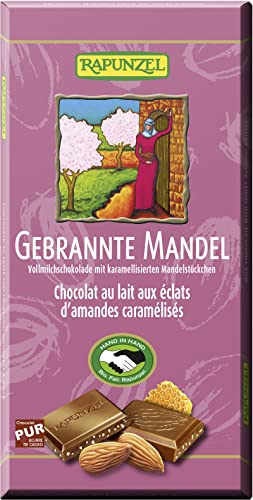 Rapunzel Vollmilchschokolade mit Honig-Mandel-Krokant (100 g) - Bio von Rapunzel