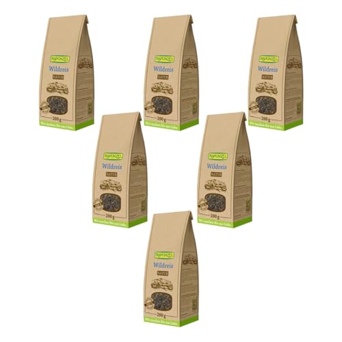 Rapunzel Bio Wildreis natur (6 x 200 gr) von Rapunzel