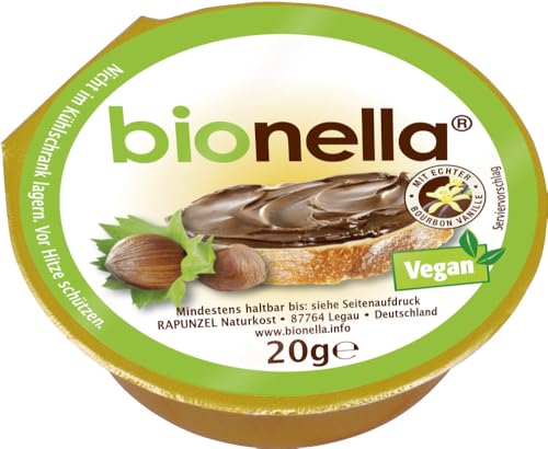 bionella Nussnougat-Creme vegan HIH 6 x 20 gr von Rapunzel