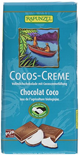 Rapunzel Cocos Creme Zartbitter Schokolade gefüllt HIH Bio, 100 g Rapunzel Cocos Creme Zartbitter Schokolade gefüllt HIH Bio, 100 g von Rapunzel