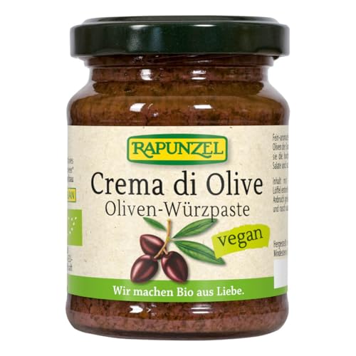 Rapunzel Crema di Olive, Oliven-Würzpaste, 1er Pack (1 x 120 g) - Bio von Rapunzel