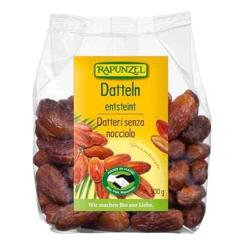 Rapunzel Datteln ohne Stein Deglet Nour,1er Pack (1 x 500 g) - Bio von Rapunzel