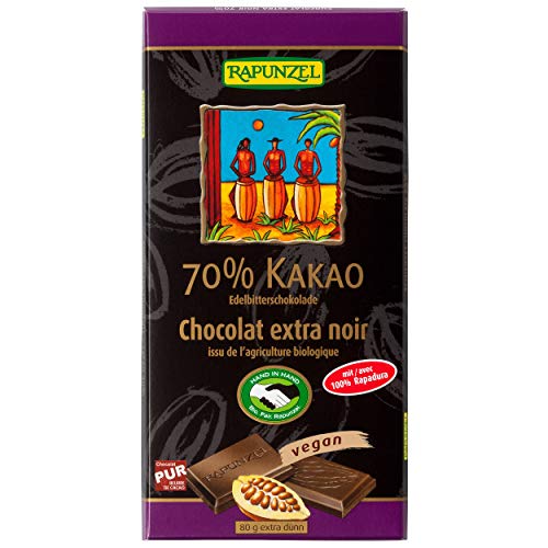 Rapunzel Edelbitterschokolade, 70% Kakao, 80 g Rapunzel Edelbitterschokolade, 70% Kakao, 80 g von Rapunzel