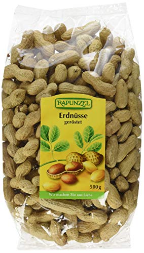 Rapunzel Erdnüsse in der Schale geröstet,2er Pack (2x 500 g) - Bio von Rapunzel