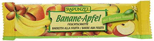 Rapunzel Fruchtschnitte Banane-Apfel,10er Pack von Rapunzel