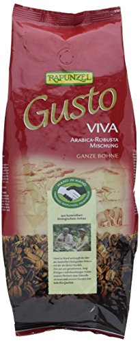 Rapunzel Gusto Viva ganze Bohnen HIH, 1er Pack (1 x 1 kg) - Bio von Rapunzel