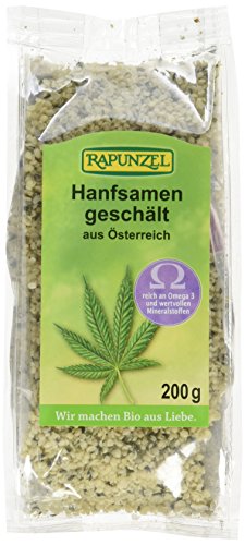 Rapunzel Hanfsamen geschält (1 x 200 g) von Rapunzel