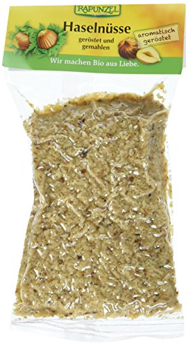 Rapunzel Haselnüsse geröstet, gemahlen, 2er Pack (2 x 125 g) - Bio von Rapunzel