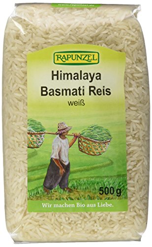 Rapunzel Himalaya Basmati Reis weiß, 6er Pack (6 x 500 g) von Rapunzel