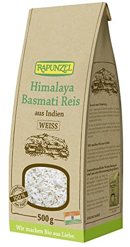 Rapunzel Bio Himalaya Basmati Reis weiß (6 x 500 gr) von Rapunzel