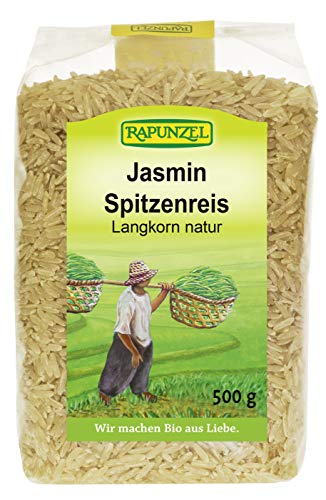 Rapunzel Jasmin Spitzenreis Langkorn natur, 1er Pack (1 x 500 g) - Bio von Rapunzel
