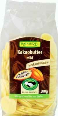 Kakaobutter Chips, mild HIH, 4er Pack (4 x 100g) - BIO von Rapunzel