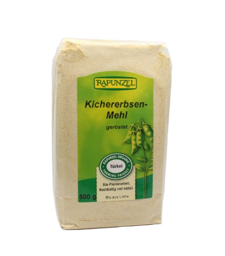 Rapunzel Kichererbsenmehl geröstet, 4er Pack (4 x 500g) - Bio von Rapunzel