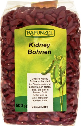 Rapunzel Kidney Bohnen, rot, 4er Pack (4 x 500g) - Bio von Rapunzel