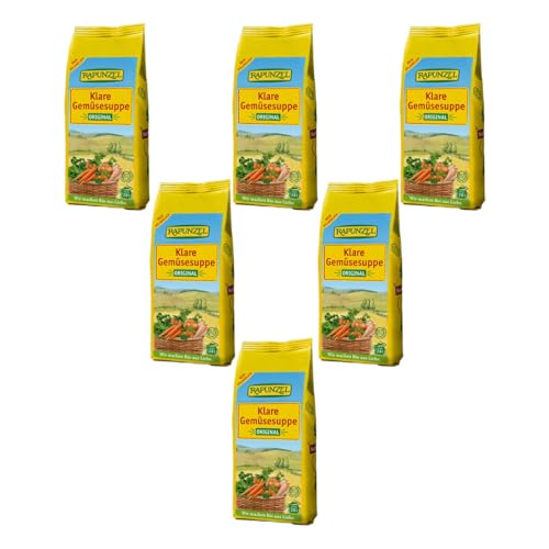 Rapunzel Klare Suppe, mit Bio-Hefe (6 x 500 gr) von Rapunzel