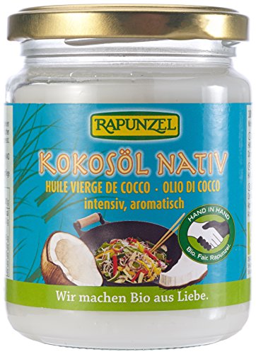 Rapunzel Kokosöl nativ HIH, 1er Pack (1 x 216 ml) - Bio von Rapunzel