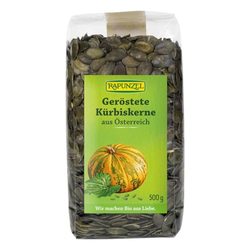 Rapunzel Kürbiskerne geröstet, 1er Pack (1 x 500 g) - Bio von Rapunzel