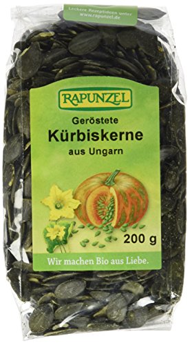 Rapunzel Kürbiskerne geröstet, 2er Pack (2 x 200 g) - Bio von Rapunzel