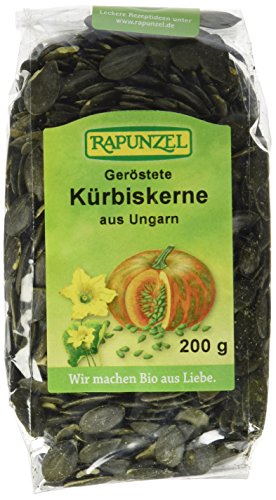 Rapunzel Kürbiskerne geröstet, 2er Pack (2 x 200 g) - Bio von Rapunzel