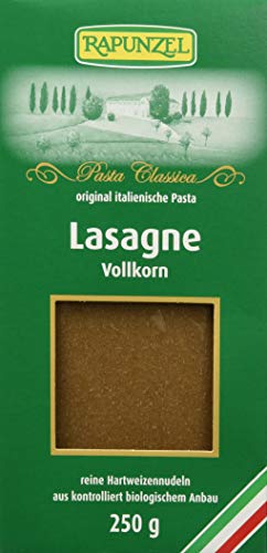 Rapunzel Lasagne-Platten Vollkorn, 4er Pack (4 x 250 g) - Bio von Rapunzel
