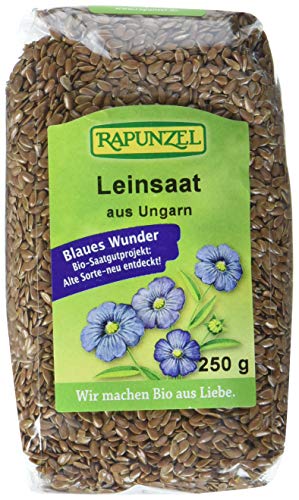 Rapunzel Leinsaat braun, 4er Pack (4 x 250 g) - Bio von Rapunzel