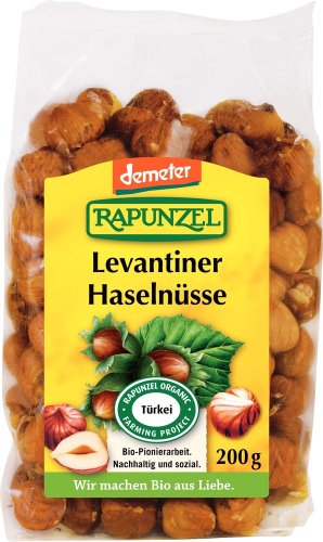 Rapunzel Bio Haselnüsse, Projekt demeter (1 x 200 gr) von Rapunzel