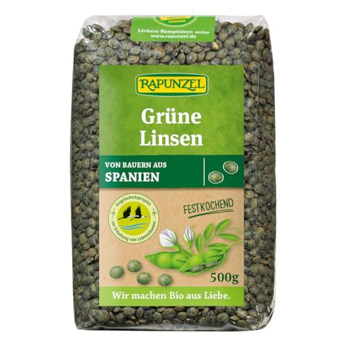 Rapunzel Linsen grün Bio, 500 g Rapunzel Linsen grün Bio, 500 g von Rapunzel