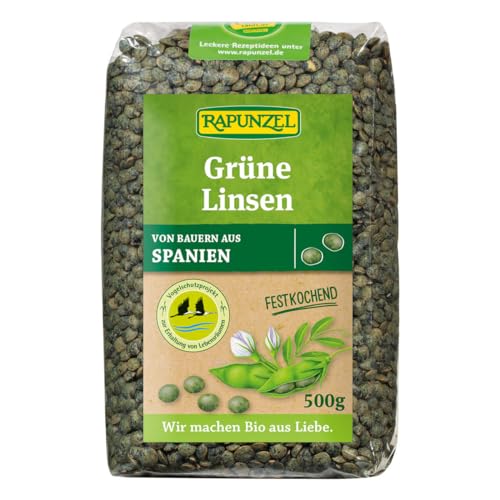 Rapunzel Linsen grün Bio, 500 g von Rapunzel