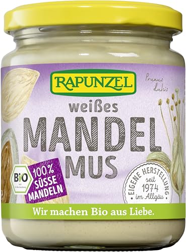 Rapunzel Mandelmus weiß, 1er Pack (1 x 250 g) - Bio von Rapunzel