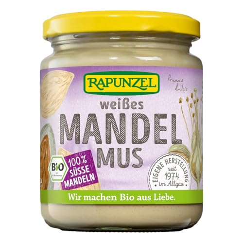 Rapunzel Mandelmus weiß, 1er Pack (1 x 250 g) - Bio von Rapunzel