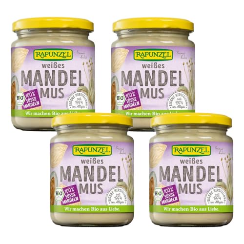 Rapunzel Mandelmus weiss, 4er Pack (4 x 250g) - Bio von Rapunzel