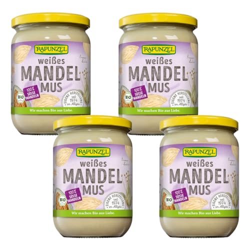 Rapunzel Mandelmus weiss, 4er Pack (4 x 500g) - Bio von Rapunzel