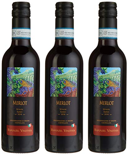 Rapunzel Merlot DOC Venezia, 3er Pack (3 x 375 ml) von Rapunzel